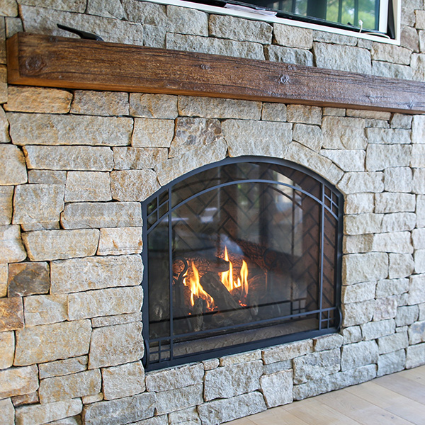 fireplace renovation and mantel in concord nh
