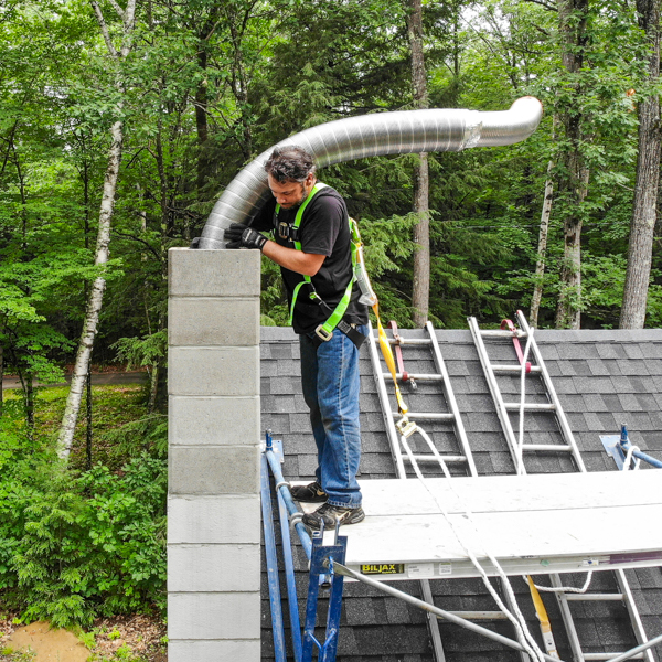 chimney liner replacement in Franklin Nh