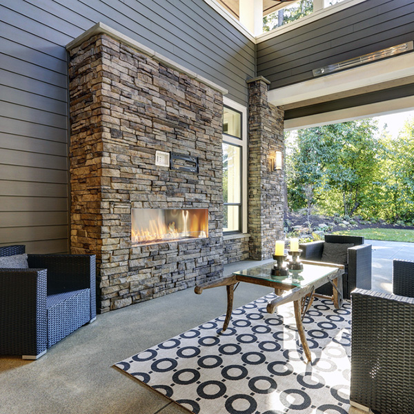outdoor gas and wood fireplaces in alton nh