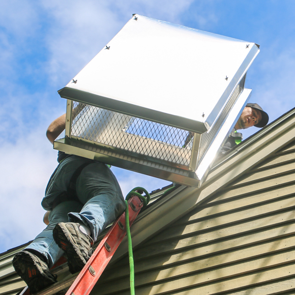 chimney cap installation, new hampton nh