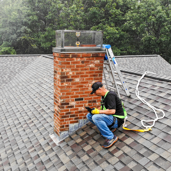 chimney flashing inspection, meredith nh