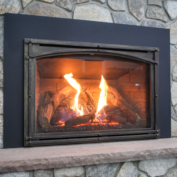 gas burning fireplace install in Wolfeboro NH