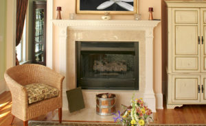 Fireplace Staging, Concord NH
