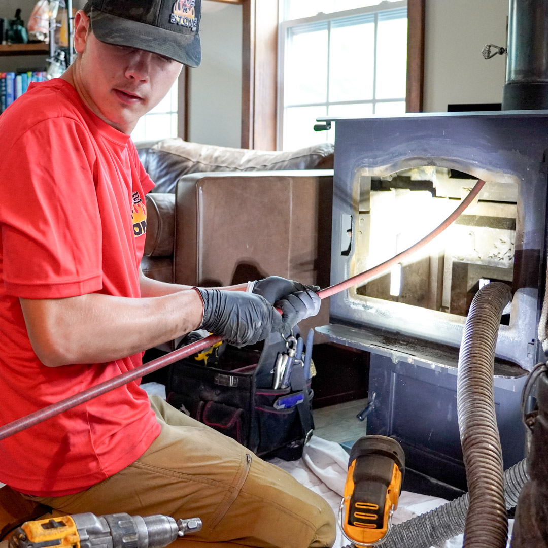 Professional chimney sweeps in Lincoln, NH.