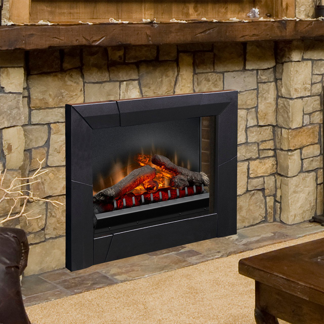 Electric Fireplace Insert install in Meredith, NH