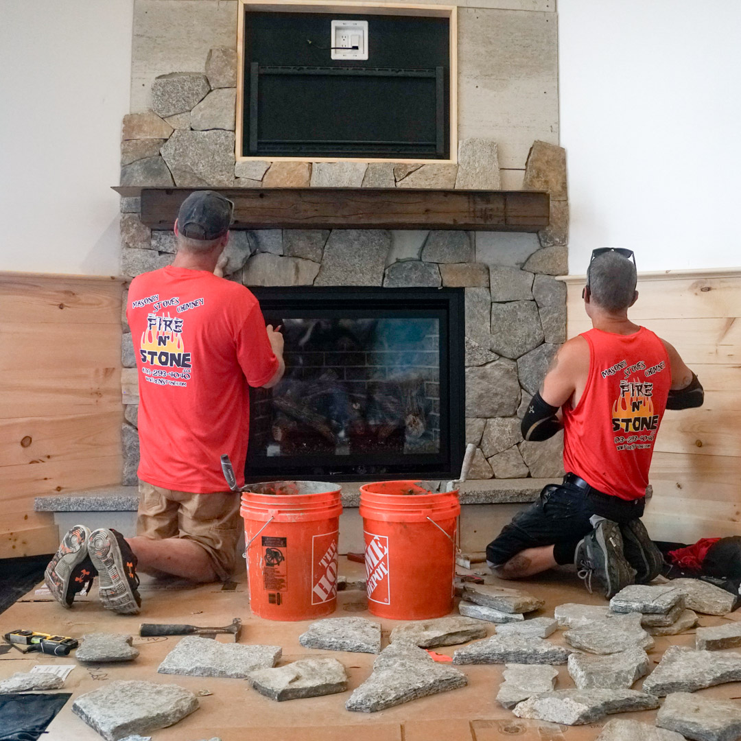 Masonry fireplace service in Gilford, NH