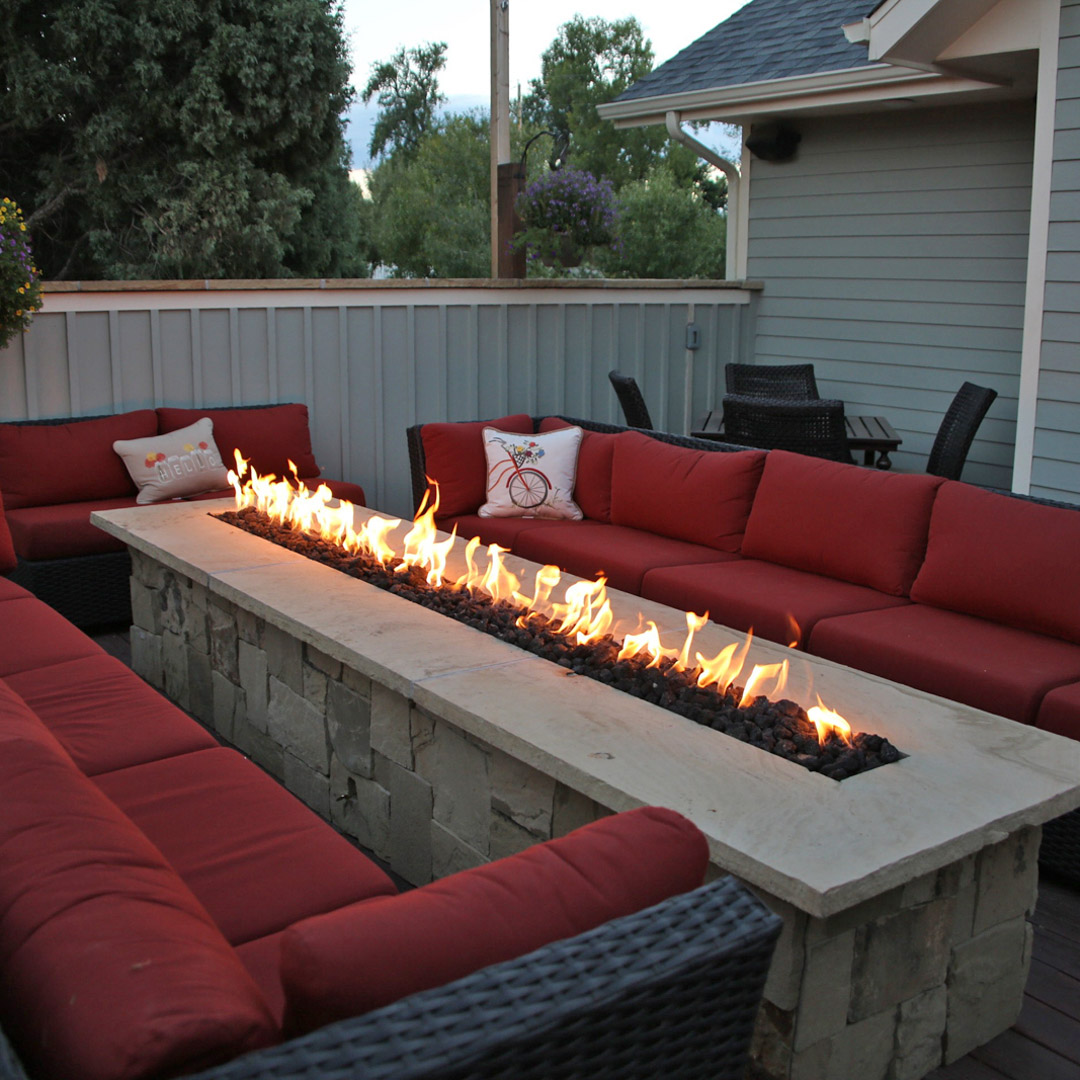 outdoor fire pits and fireplaces in Manchester, NH.