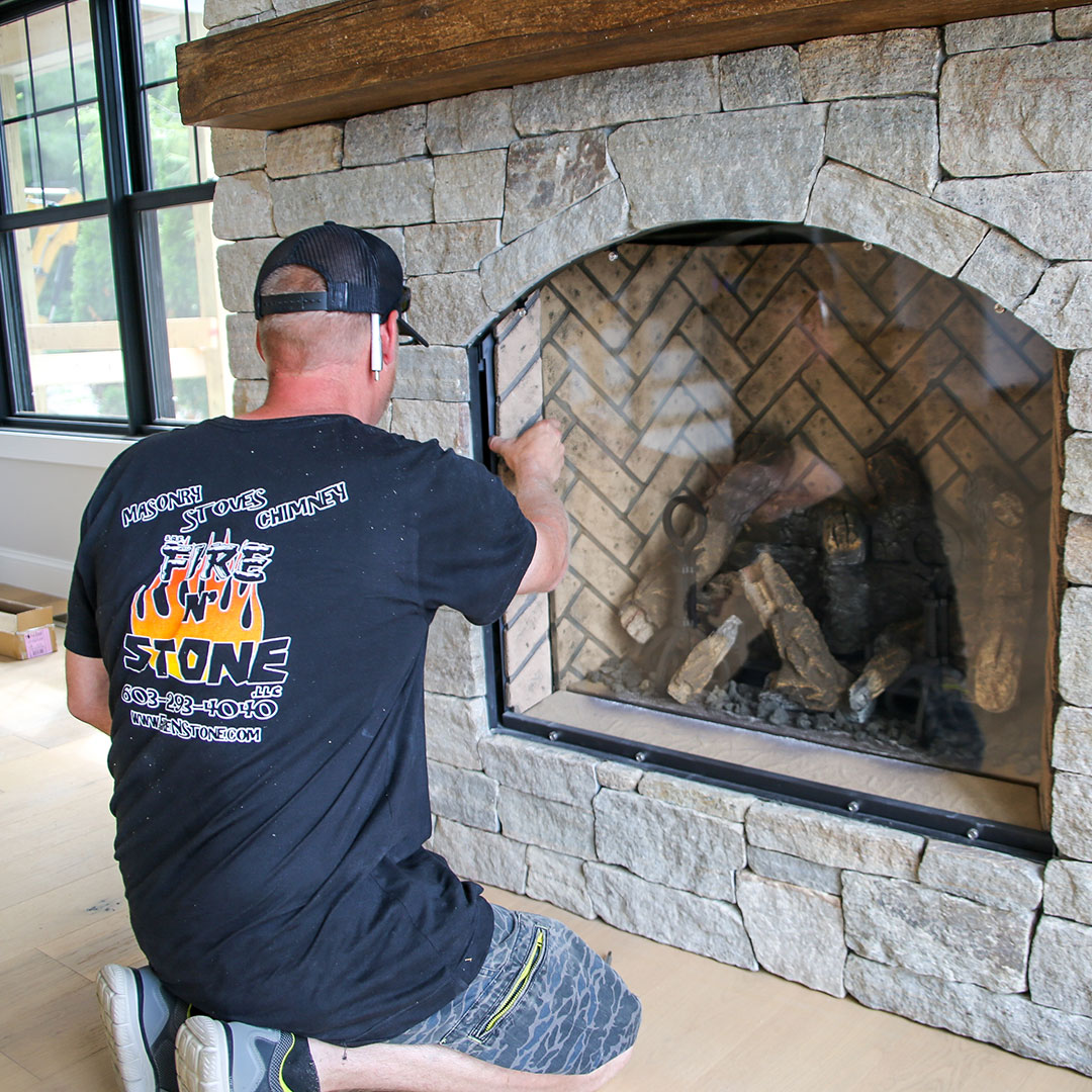 fireplace installations in Manchester, NH.