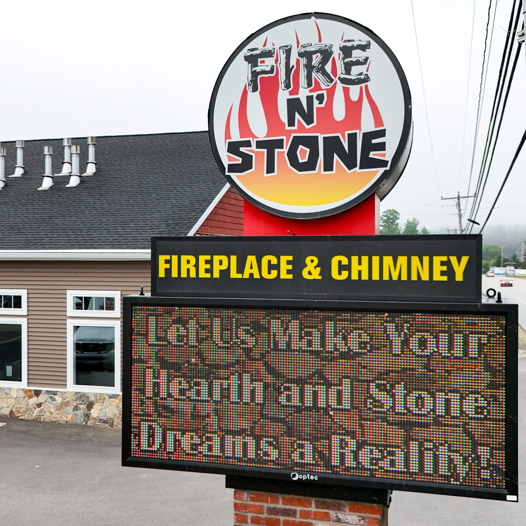 Fireplace showroom servicing the lakes region in New Hampshire