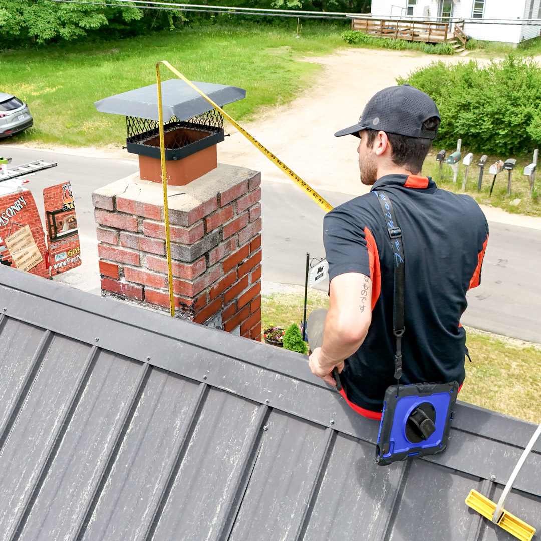 Leaky Chimney inspections in Gilford, NH and surrounding communities from Fire N' Stone